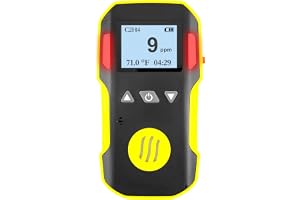 Ethylene Gas Detector (C2H4) by Forensics USA NIST Calibration & Certificate USB Recharge Sound, Light and Vibration Alarms 0-100ppm C2H4
