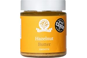Nutural World - Smooth Hazelnut butter (170g) - 100% Pure/Single Ingredient - Great Taste Award winner