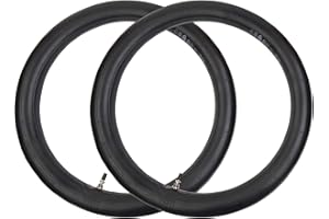 RUHUO 2 Pièce Chambres à air 2.75-17, Chambres à air 70/100-17 avec Tige Droite TR-4 Remplacement pour Pit Pro Trail Dirt Bike Tout-Terrain RM