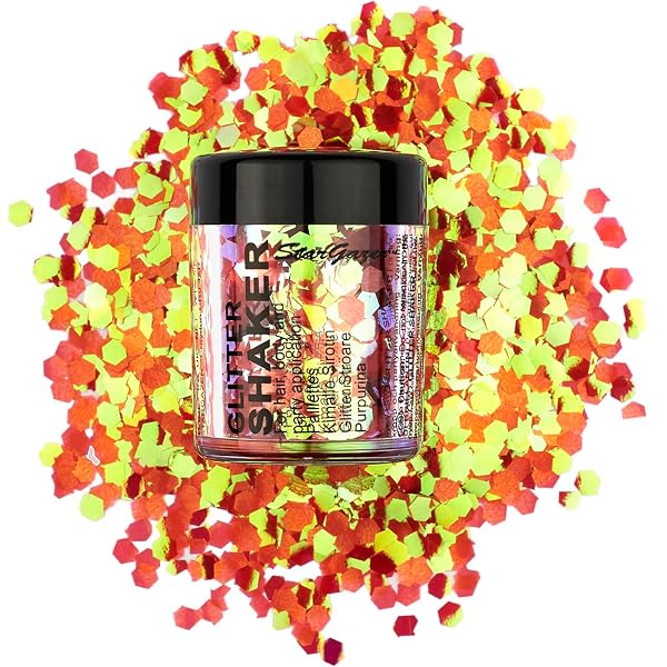 Stargazer Glitzer Pailletten Kosmetisch – Biologisch Abbaubar, Vegan, Im Praktischen Streuer Für Festival-Looks
