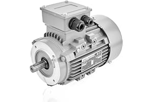Elektromotor 1,5kW 2840rpm 3-phas. 230/400V Drehstrommotor MOLL-MOTOR Energiesparmotor Flanschmontage B14 Wellendurchmesser 24mm, Asynchronmotor, IP55 High Efficiency Industrie elektromotoren