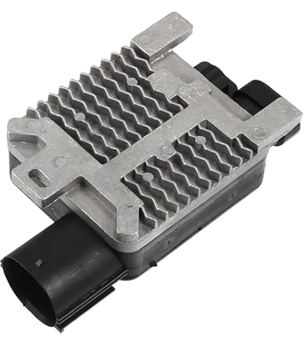 A-Premium Engine Radiator Cooling Fan Assembly Compatible with Select Audi Models