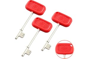 Lokko Radar Keys - 3 Pack - Disabled Toilet Keys UK - Durable, Waterproof, Easy to use