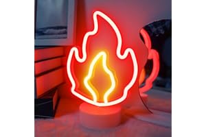 Aslanka Lampe néon LED alimentée par batterie/USB, décoration pour Noël, fête d'anniversaire, chambre à coucher, cadeau pour enfants