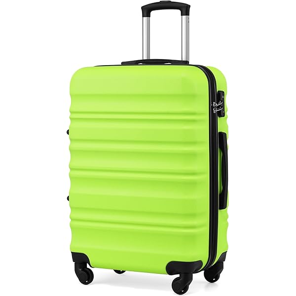 COOLIFE Koffer trolley koffer reiskoffer van ABS hard shell trolley 4 wielen TSA-slot De koffer bevat 1 reisrugzak en 1 toilettas, grijs/roze, Koffer-Set 5tlg, Klassiek