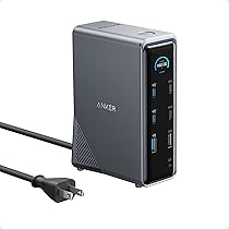Anker 675 USB-C Docking Station (12-in-1, Monitor Stand) with