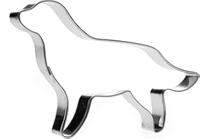 Emporte Pièce Patisserie pour Biscuits - en Forme de Chien - 11 cm - Moule à Biscuits pour des Cookies Originaux - Pour Rendre un Anniversaire ou Toute Autre Occasion Unique - GastroMax