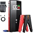 VANTRUE JS1 Power Pack, 3000A Peak Current, 20000mAh, 12V Car Jump Starter, LED Display & Emergency Lighting, Battery Cable, 7.5L Gas/6L Diesel, PD 65W Quick Charge