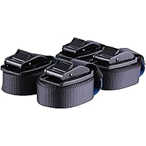 Cinghie Di Fissaggio 2,5 M X 2,5 Cm - 2 Pezzi Per Bici, Moto, Auto E Campeggio (Portata 500 Kg) - Foto 2