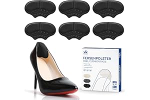 ‎ANJOCARE AnjoCare zapiętki do butów, 3 pary samoprzylepnych uchwyt pięty do butów do luźnych butów, antypoślizgowe nakładek na pięty do trampek na wysokich obcasach, skórzane buty za duże