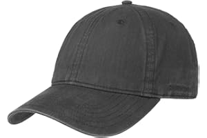 Stetson Ducor Sun Guard Fullcap Uomo - Cappellino da Baseball in Cotone bio (sostenuto) - Primavera/Estate - Protezione UV 40+ - Look-StoneWashed - Cappellino da Esterno