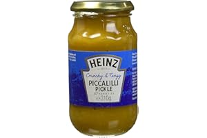 Heinz Sauce Piccalilli Pickle Sauce Condimentaire à Base de Tomates/Dattes/Seigle 310 g