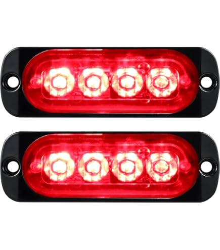 Waterdichte LED verlichting strip Amber 4 – Bateau Bootservice