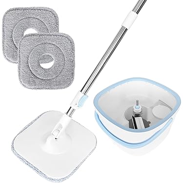 1pc Luie niet-was platte mop, huishoudelijke kras- en win-mop, droge en
