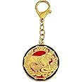 2025 Feng Shui Annual Amulet Keychain Golden Ox, Rooster and Snake Keychain