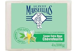 LE PETIT MARSEILLAIS LE PETIT MARESEILLAIS Savons Extra Doux Chevrefeuille - 4x100 g