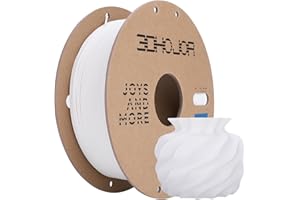 ‎3DHOJOR 3DHoJor Matte PLA Filament Cream White 1 kg, Matte Surface 3D Printer Filament, Matte Texture, Dimensional Accuracy +/- 0.02 mm, for Most FDM 3D Printers