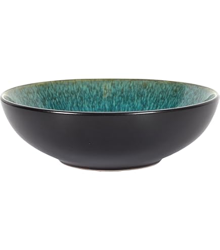GENEVIEVE LETHU 533658 – Piatto Fondo In Gres 20,5 Cm – Collezione A TRAVERS CHAMPS – Floreale Multicolore - 3