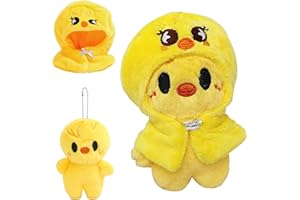 BAISHUWU Stray Kids anahtarlık, 10 cm Skzoo anahtarlık, S-kzoo pelüş anahtarlık, S-Tray K-ids pelüş bebek anahtarlık, Stray K