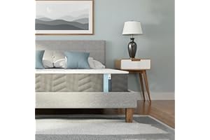 Summerby Sleep King Size Three Zone Memory Foam and Coil Spring Hybrid Mattress , Size 150 x 200cm , White