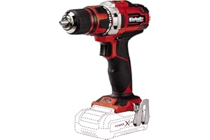 Einhell Perceuse Visseuse sans fil TE-CD 18/40 Li-Solo - Power X-Change (Li-ion, 18V, Couple 40 Nm, Eclairage LED) Livrée sans batterie ni chargeur