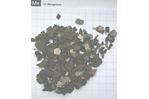 SNAUCKE ELEMENTS 80 g, 99,85 % Mangan-Metallstücke – Pure Element 25 Probe