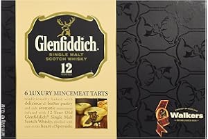 Walkers Shortbread, Glenfiddich, 6 Luxury Mincemeat Tarts, 13.1-Ounce Box