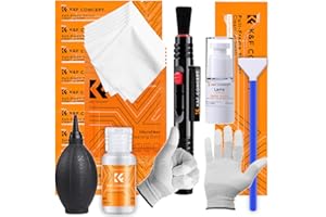 Minadax KF Kit Complet de Nettoyage pour Objectif et capteur Plein Format