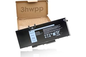 BLESYS 3HWPP Akku für Dell Latitude 5510 5511 5501 5410 Inspiron 7706 7506 2n1 Precision 3551 Serie Laptop-Ersatzakku [15.2V 68Wh]