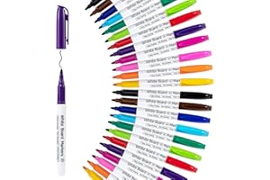 AEN ART Whiteboard Pens, Whiteboard Markers, White Board Markers Erasable, White Board Pens Colour, Dry Wipe Pens for Whiteboard (24 Pack, 12 Colors)
