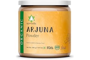 Ayurvedix Organic Arjun ki Chaal Powder | Terminalia Arjuna | Arjun Bark Powder - 200g Pack of 1
