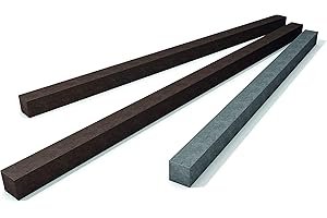 Vierkant Profile aus dem Recycling-Kunststoff hanit, 200cm x 7cm x 7cm, braun, zum Bau von Zäunen, Terrassen-Unterkonstruktionen u.v.m. (3)