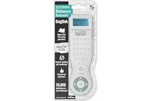 IF Electronic Dictionary Bookmark Single Language Definitions - English, White
