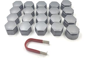 Partsdealers for VAUXHALL OPEL INSIGNIA A Mk1 2010-2017 WHEEL NUT BOLT COVERS CAPS 22mm ALLOY GREY x20 NEW SET + TOOL