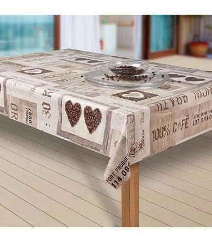 Fiokroo Weihnachtliche Schneeflocken-Tischdecke Mit Gummizug – Waschbar, 76x122 Cm, Für Rechteckige Tische
