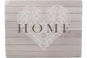 CREATIVE TOPS Everyday Home - Protector de encimera de Mesa (Cristal), Color Gris