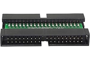 PNGKNYOCN IDE 40 Pin Male to Male Hard Drive Adapter 3.5 inch Hard Disk Interface Male to Male Plug Industrial Computer POS Machine IDE Electronic Disk Adapter (Parallel Type)