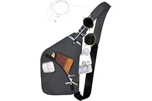 OSOCE Anti-Theft Casual Shoulder Backpack Sling Chest Crossbody Waterproof Bag Hiking Travel for Men Women Cover Pack Rucksack Bicycle Sport