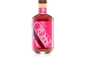 CROSSIP Pure Hibiscus - Non-Alcoholic Spirit 50cl 0% Alcohol - Perfect for Alcohol Free Aperol Spritz and Negronis