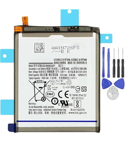 Batteria Per Samsung Galaxy Note 20 5G EB-BN980ABY - 4300mAh, Con Strumenti Di Sostituzione - Foto 13