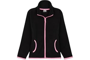 CityComfort Forro Polar Niña Chaqueta Sudadera Fleece Jacket con Cremallera