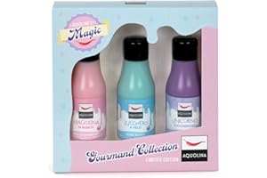 Aquolina - Cofanetto Best Sellers Bagnoschiuma, contiene: Zucchero a Velo, Fragolina di Bosco e Unicorno Zuccheroso - 3 x 125ml