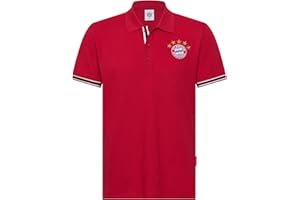 FC Bayern München Poloshirt Logo Herren Rot