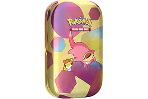 Pokémon TCG: Scarlet & Violet—151 Mini Tin – Slowpoke (2 Booster Packs, 1 Coin & 1 Art Card)