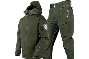 WENNEWU Militärische Taktische Anzüge, Männerkämpfe, Anzüge Für Männer Jagdkleidung, Trainingssätze Armeejacken