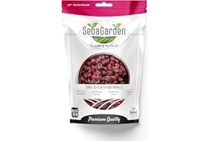 Seba Garden Premium Dried Cranberries 1kg – Delicious, and Packed with Flavor for Snacking, Baking, and Cooking