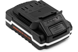 Terratek 20V 1 Hour Fast Charge Lithium Ion Battery Replacement For TTCGT18, TCSBUN, TTHED18, TBUNHED, TTLRC, TLRSET & TTCLB18 Range Only. The Lithium Battery Will Only Fit The Garden Range Mentioned