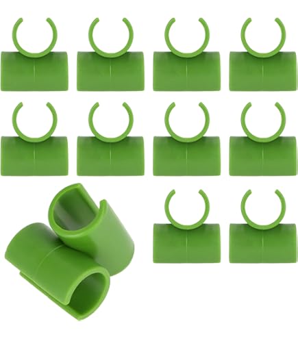 Connettori Per Picchetti Da Giardino - 12 Pezzi, Materiale PP, Per Serre E Piante Rampicanti