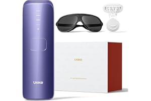 Ulike Depilación láser para mujeres y hombres, depilación IPL Air 3 con sistema de enfriamiento de hielo de zafiro para resultados casi indoloros y duraderos, para uso corporal y facial en el hogar