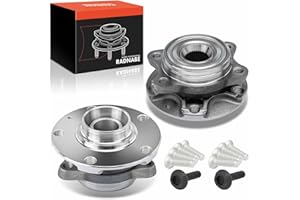 Frankberg 2x roulement de roue Kit de roulements de roue Avant Gauche Droite Roue à bride ⌀130.7 Compatible avec A4 8E2 A4 Avant 8E5 Exeo ST 3R5 A6 4B2 4B4 A4 Avant 8ED Remplacer# 4A0407615G
